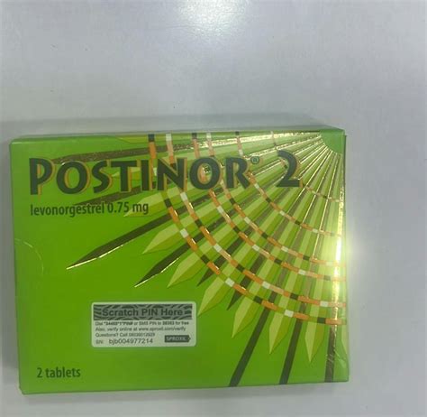 Postinor 2: What it is, dosage, efficacy and side effects.